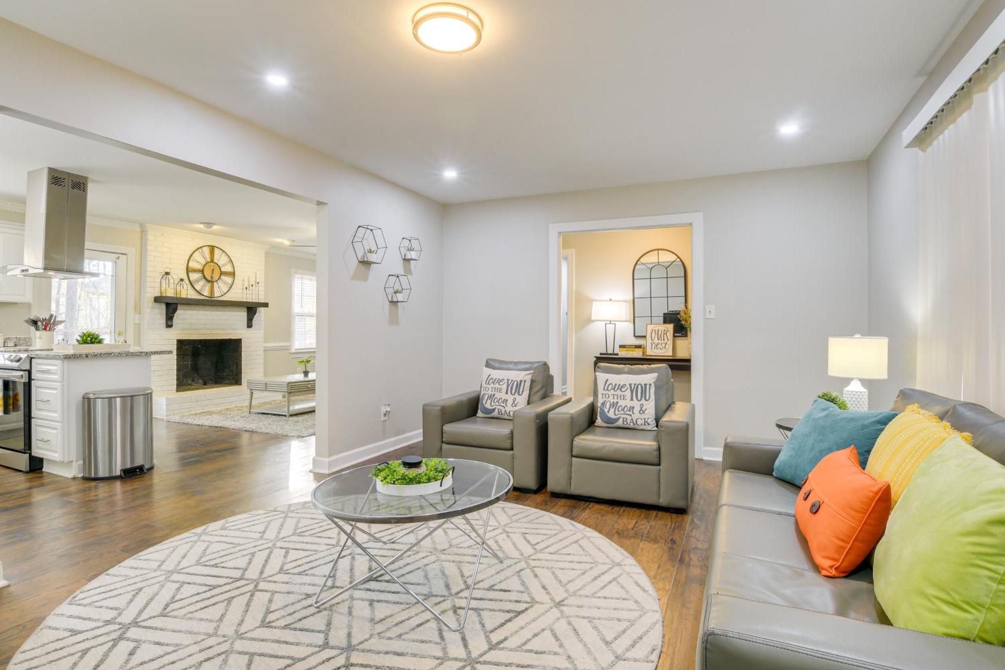 Serene Family Home With Deck In Knightdale! المظهر الخارجي الصورة